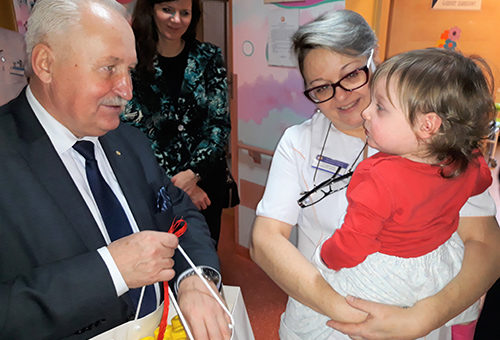 Gospodarz Województwa odwiedził naszych Pacjentów