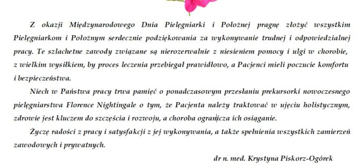 Międzynarodowy Dzień Pielęgniarek i Położnych