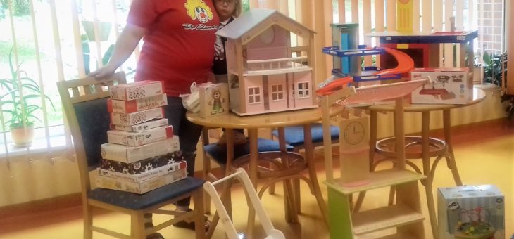 Piękne zabawki od Fundacji dr Clown