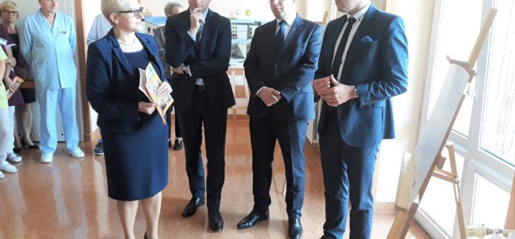Budujemy Centrum Urazowe dla Dzieci. Wizyta Wiceministra Zdrowia.