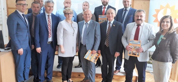 Samorządowcy z Ukrainy z wizytą w szpitalu