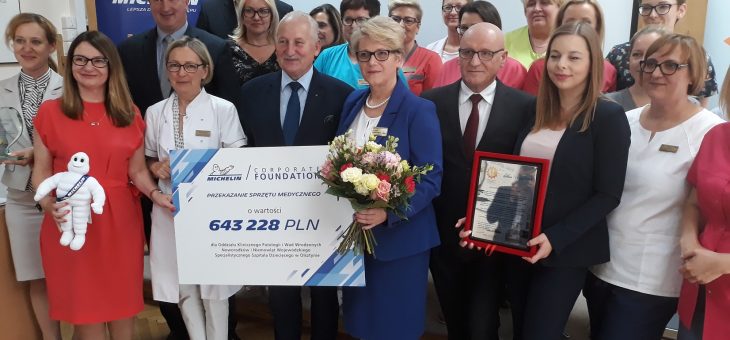 Michelin pomaga ratować zdrowie i życie noworodków