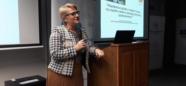 O partnerstwie mediów i szpitala