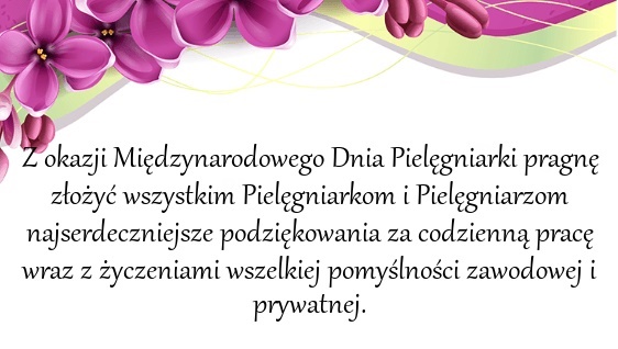 12 maja – Międzynarodowy Dzień Pielęgniarki