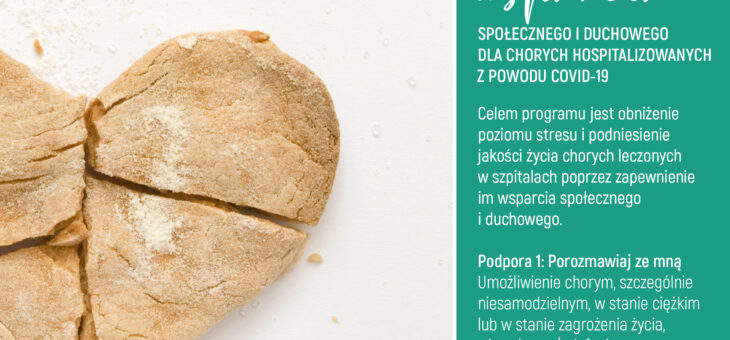 Bądź przy mnie – program wsparcia dla pacjentów chorych na COVID-19.