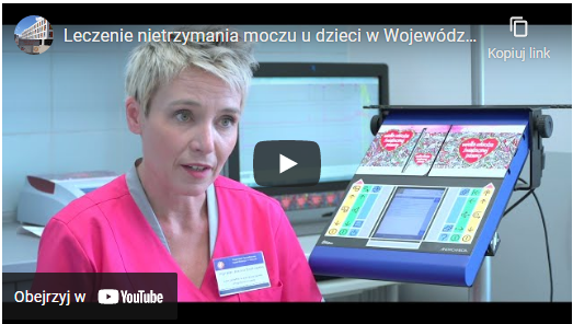Leczenie nietrzymania moczu u dzieci w naszym szpitalu – film
