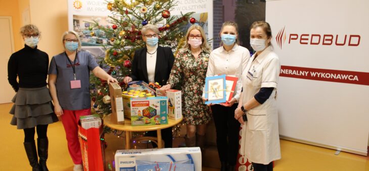 Świąteczne prezenty dla oddziału onkologiczno-hematologicznego