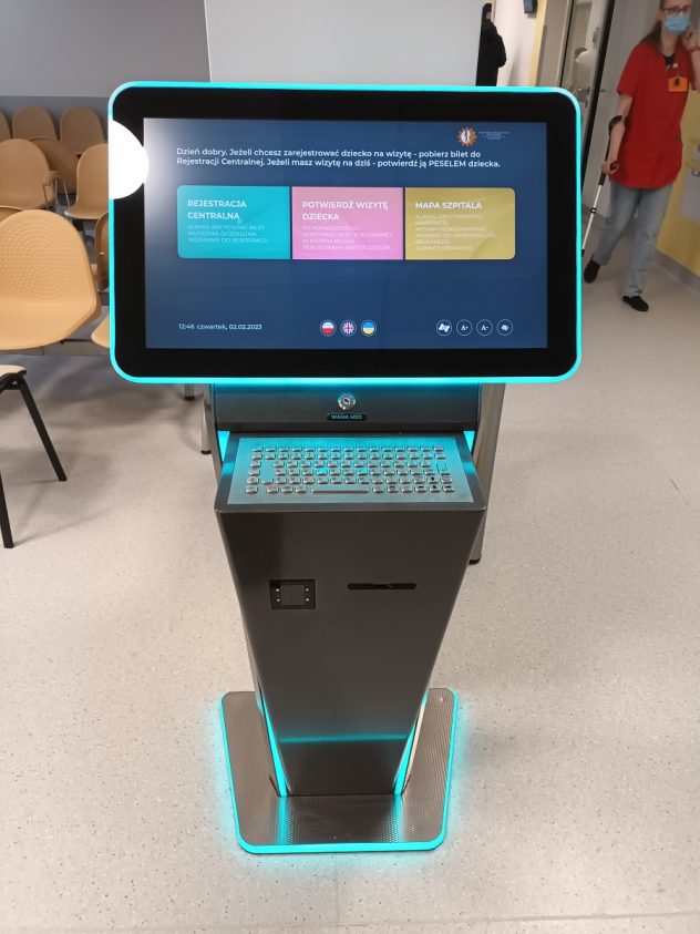infokiosk piętro I infokiosk piętro I