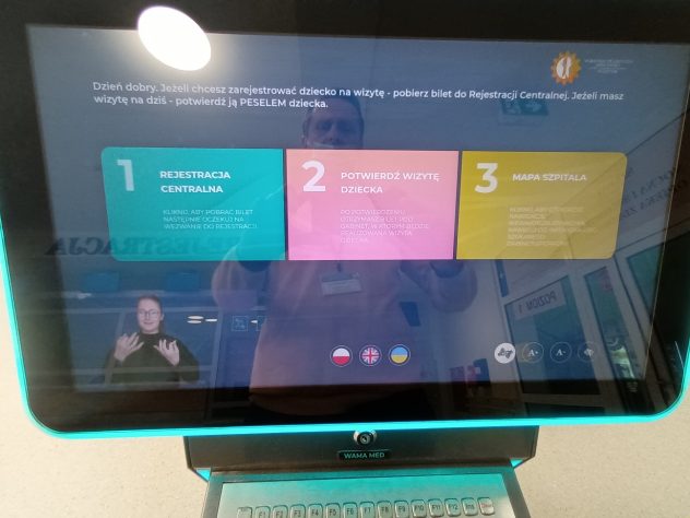 infokiosk wersja dla osób głuchych infokiosk wersja dla osób głuchych