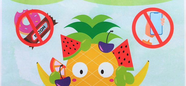 Dzień Dziecka w szpitalu pod hasłem zdrowego odżywiania.