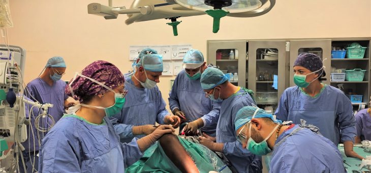 Skomplikowana operacja pacjentki z Afryki