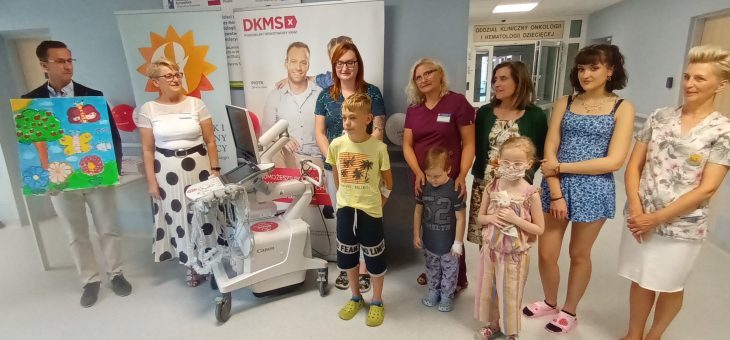 Nowoczesne USG dla dziecięcej onkologii w darze od Fundacji DKMS