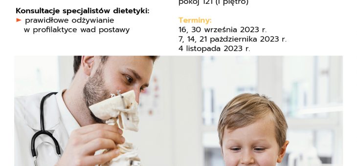 Zapraszamy do udziału w programie profilaktyki wad postawy