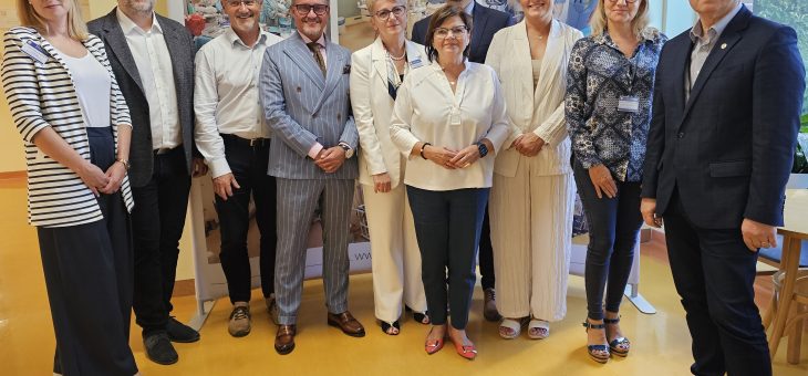 Pani Minister Zdrowia Izabela Leszczyna z wizytą w naszym szpitalu