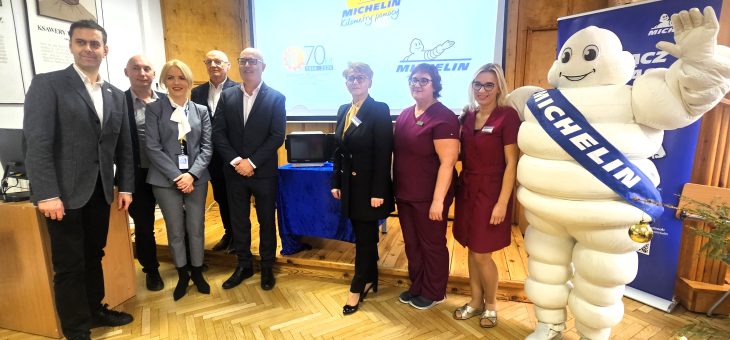 Michelin Polska wspiera naszych najmniejszych pacjentów