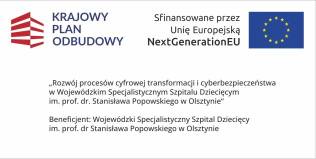 Szpital Dziecięcy krajowy plan odbudowy