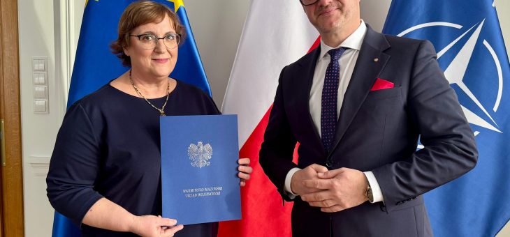 Dr n. med. Beata Jaroszewska-Świątek Konsultantem Wojewódzkim w dziedzinie Neonatologii