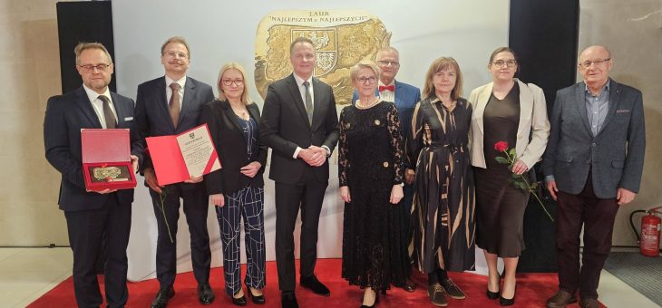 Zespół naszych specjalistów nagrodzony Laurem „Najlepszym z Najlepszych”!